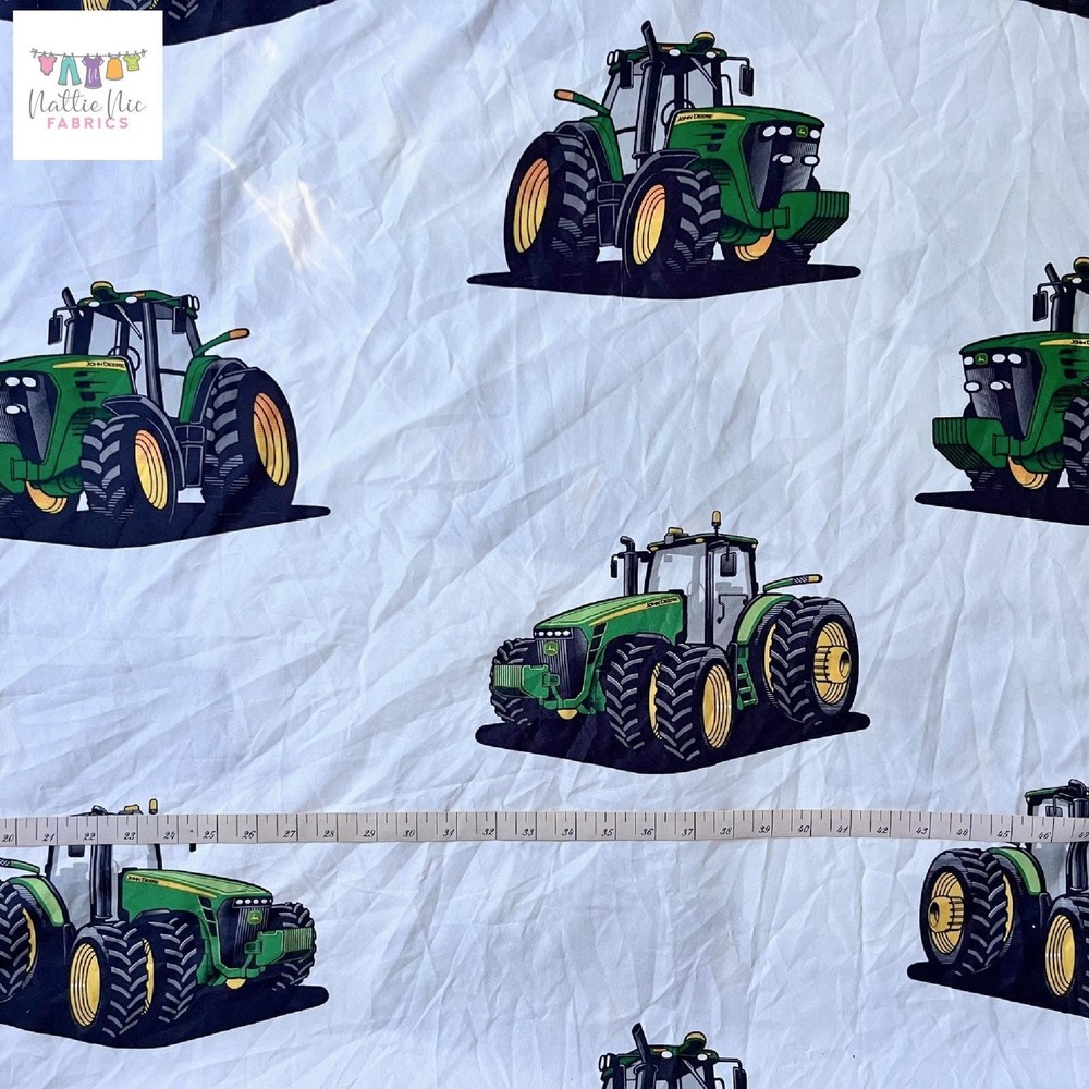John Deere Tractor Full Flat Sheet plus 1 pillowcase